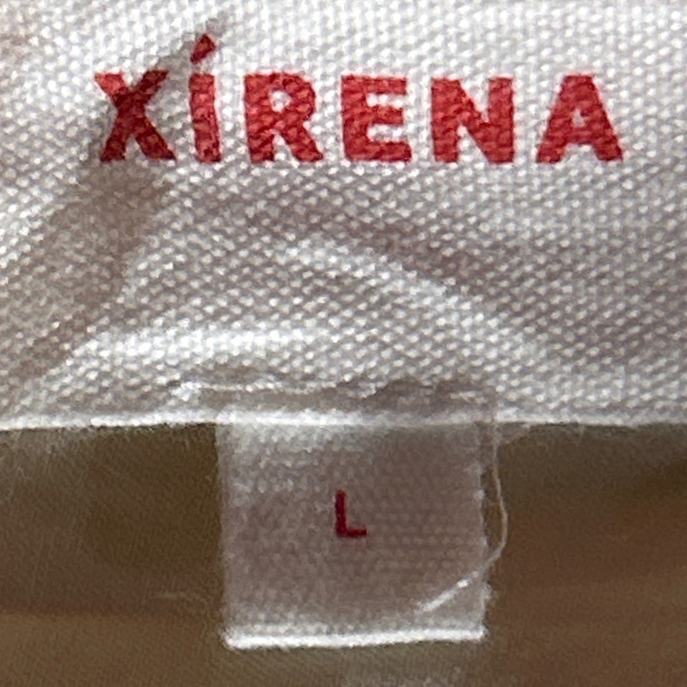 Xirena Maisie One Shoulder Tiered Maxi Dress Cream Cotton Size L Retail $294 EUC - Picture 9 of 12
